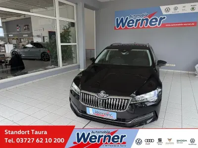 Gebraucht Skoda Superb Style 150 PS (110 kW) 2022 Schwarz Kombi