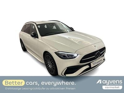 Gebraucht Mercedes C220 Advanced 197 PS (144 kW) 2024 Polarweiss  unilack Kombi