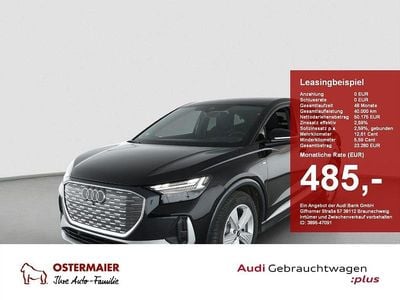 Gebraucht Audi Q4 Sportback e-tron S-Line 210 kW (286 PS) 2025 Mythosschwarz SUV
