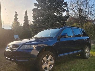 Usata VW Touareg 225 CV (165 kW) 2006 Blu SUV