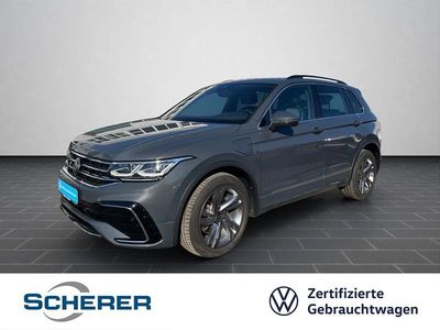 Gebraucht VW Tiguan R-line 245 PS (180 kW) 2022 Delfingrau metallic (metallic) SUV