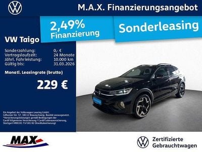 Deep black perleffekt (metallic) Gebraucht 2025 VW Taigo R-line SUV | 26.479 € (Fairer Preis)