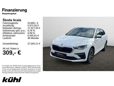 Moonweiss metallic Gebraucht 2025 Skoda Scala Selection Kleinwagen | 23.590 € (Fairer Preis)