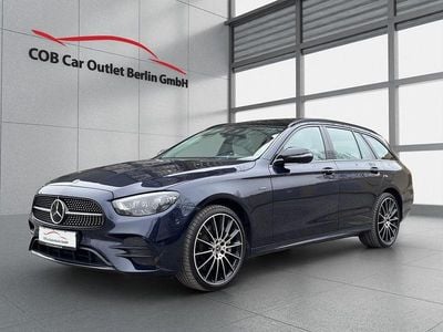 Blau Gebraucht 2021 Mercedes E300 AMG Limousine | 38.950 € (Fairer Preis)
