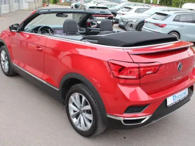 Gebraucht VW T-Roc Cabriolet Style 110 PS (80 kW) 2021 Rot Cabrio