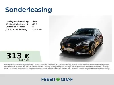 Gebraucht Cupra Leon VZ 245 PS (180 kW) 2023 Midnight schwarz metallic Limousine