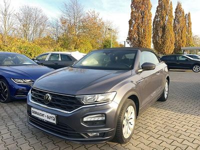 Gebraucht VW T-Roc Cabriolet R-line 150 PS (110 kW) 2021 Grau Cabrio
