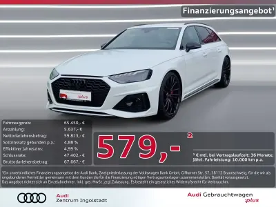 Gebraucht Audi RS4 Ambiente 450 PS (330 kW) 2023 Gletscherweiß metallic Kombi