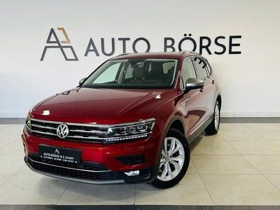 Gebraucht VW Tiguan Allspace Highline 190 PS (139 kW) 2018 Rot SUV