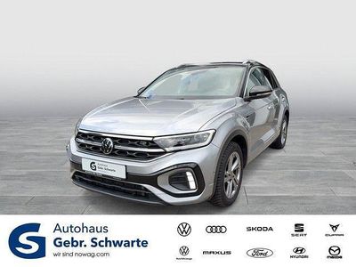Gebraucht VW T-Roc R-line 150 PS (110 kW) 2023 Pyrit silber metallic (metallic) SUV
