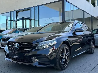 Brugt Mercedes C300e AMG line 306 HK (225 kW) 2020 Sort Sedan