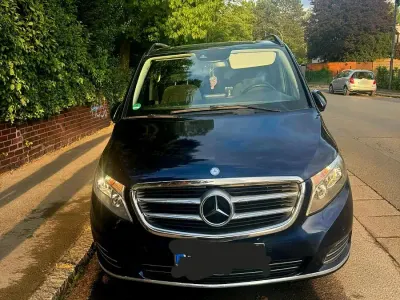 Brugt Mercedes V220 163 HK (119 kW) 2016 Blå MPV