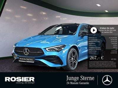Gebraucht Mercedes CLA250 AMG 163 PS (119 kW) 2025 Blau / hyperblau (metallic) Limousine