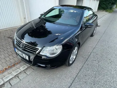 Gebraucht VW Eos 122 PS (89 kW) 2010 Schwarz Cabrio