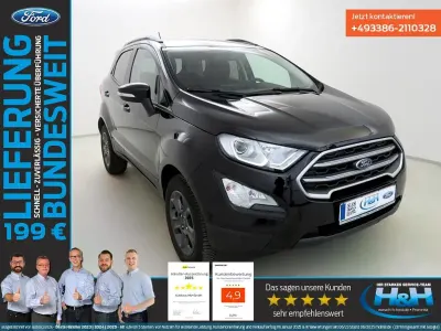 Gebraucht Ford Ecosport Cool & Connect 101 PS (74 kW) 2019 Iridiumschwarz metallic SUV