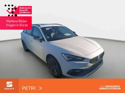 Gebraucht Seat Leon FR 150 PS (110 kW) 2022 "nevada" weiss Kombi