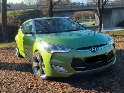 Gebraucht Hyundai Veloster Intro Edition 140 PS (102 kW) 2011 Grün Kleinwagen