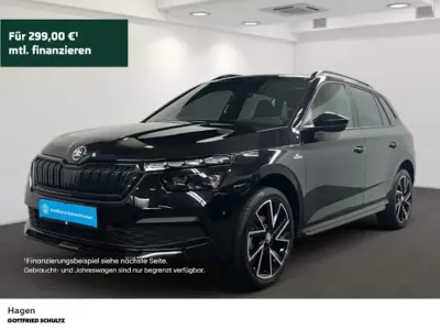 Brugt Skoda Kamiq Monte Carlo 150 HK (110 kW) 2023 Sort SUV