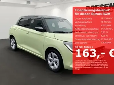 Neu Suzuki Swift Comfort 81 PS (59 kW) 2026 Grau Kleinwagen