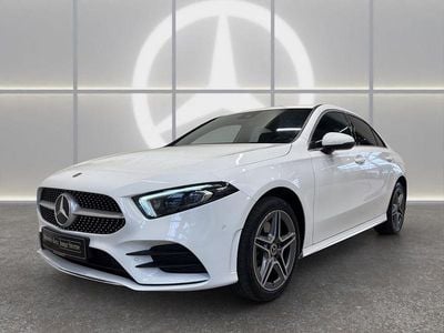 Weiss Gebraucht 2022 Mercedes A250 AMG Limousine | 24.489 € (Guter Preis)