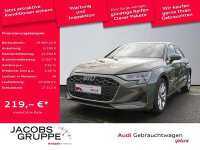 Usata Audi A3 Ambiente 150 CV (110 kW) 2024 Verde Berlina
