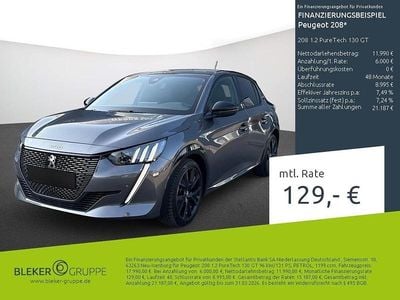 Gebraucht Peugeot 208 GT 131 PS (96 kW) 2023 Lackierung platiniumgrau/typ aussenverkleidung metalliclackierung Kleinwagen