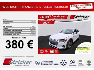 Gletscherweiß metallic (metallic) Gebraucht 2022 Audi e-tron Advanced Plus SUV | 31.950 € (Superpreis)