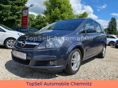 Gebraucht Opel Zafira Edition 120 PS (88 kW) 2006 Blau Van / Kleinbus