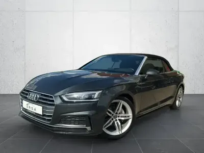Gebraucht Audi A5 Cabriolet S-Line 218 PS (160 kW) 2017 Grau Cabrio