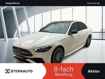 Gebraucht Mercedes C200 Advanced Plus 204 PS (150 kW) 2025 Unilack polarweiß Limousine