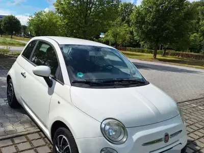 Gebraucht Fiat 500 Pop 69 PS (50 kW) 2009 Weiß Cabrio