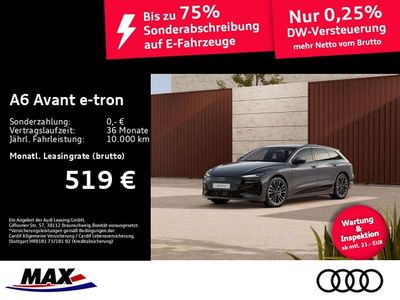 Neu Audi A6 e-tron Performance 269 kW (367 PS) 2026 Magnetgrau Kombi