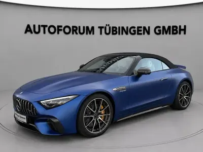 Gebraucht Mercedes SL63 AMG AMG 585 PS (430 kW) 2022 Blau Cabrio