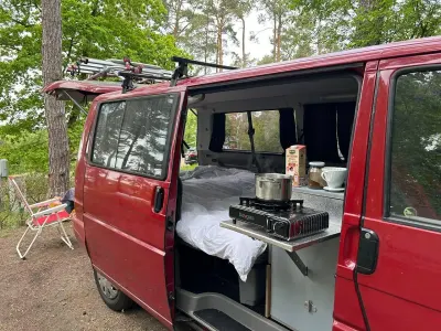 Gebraucht VW T4 110 PS (80 kW) 1997 Rot Van