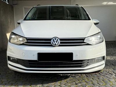 Gebraucht VW Touran Comfortline 150 PS (110 kW) 2019 Weiß Van / Kleinbus