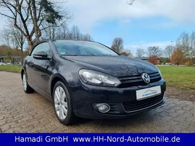 Brugt VW Golf Cabriolet Life 140 HK (102 kW) 2014 Sort Cabriolet
