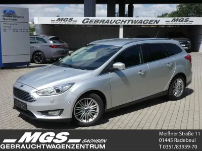 Gebraucht Ford Focus Titanium 120 PS (88 kW) 2017 Polarsilber metallic Limousine