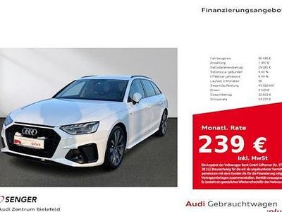 Usata Audi A4 S-Line 163 CV (119 kW) 2024 Bianco Station wagon