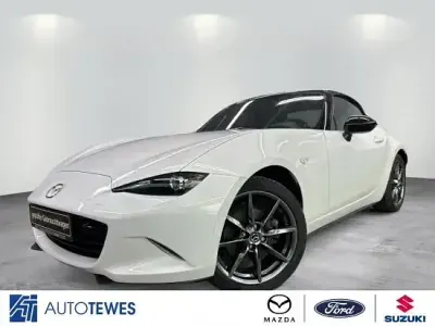 Gebraucht Mazda MX5 Sports-Line 160 PS (117 kW) 2017 Arachneweiß metallic Cabrio