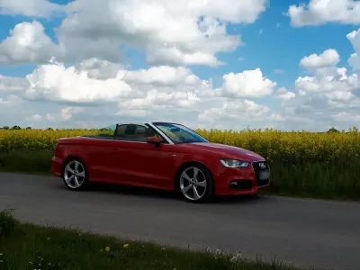 Gebraucht Audi A3 Cabriolet S-Line 150 PS (110 kW) 2014 Rot Cabrio