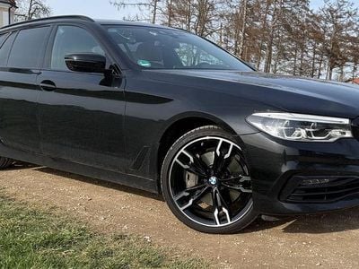 Usata BMW 540 Sport Line 340 CV (250 kW) 2019 Nero Station wagon