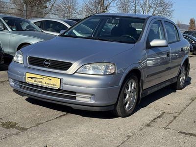 Gebraucht Opel Astra Selection 101 PS (74 kW) 2002 Silber Limousine