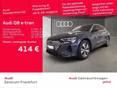 Gebraucht Audi Q8 e-tron Advanced 250 kW (340 PS) 2023 Magnetgrau SUV