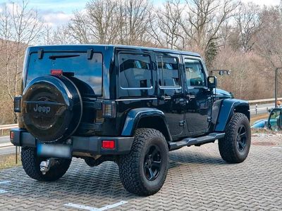 Gebraucht Jeep Wrangler Unlimited Sahara 200 PS (147 kW) 2017 Schwarz SUV