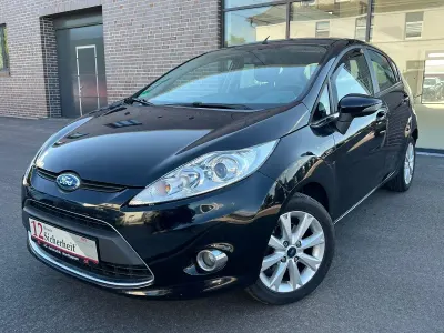 Gebraucht Ford Fiesta Ghia 97 PS (71 kW) 2009 Schwarz Kleinwagen