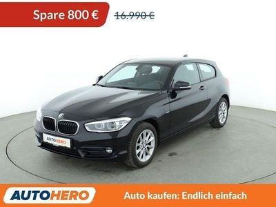 Schwarz Gebraucht 2018 BMW 118 Sport Line Kleinwagen | 16.190 € (Guter Preis)