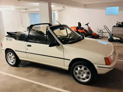 Gebraucht Peugeot 205 44 PS (32 kW) 1990 Weiß Cabrio