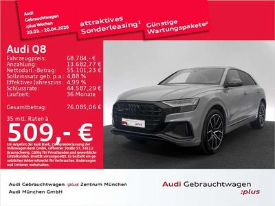 Gebraucht Audi Q8 Competition 286 PS (210 kW) 2023 Nardograu SUV