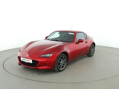 Usata Mazda MX5 Sports-Line 131 CV (96 kW) 2018 Rosso Cabrio