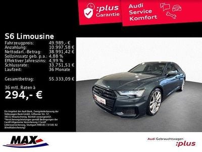 Usata Audi S6 Ambiente 344 CV (253 kW) 2023 Verde Berlina